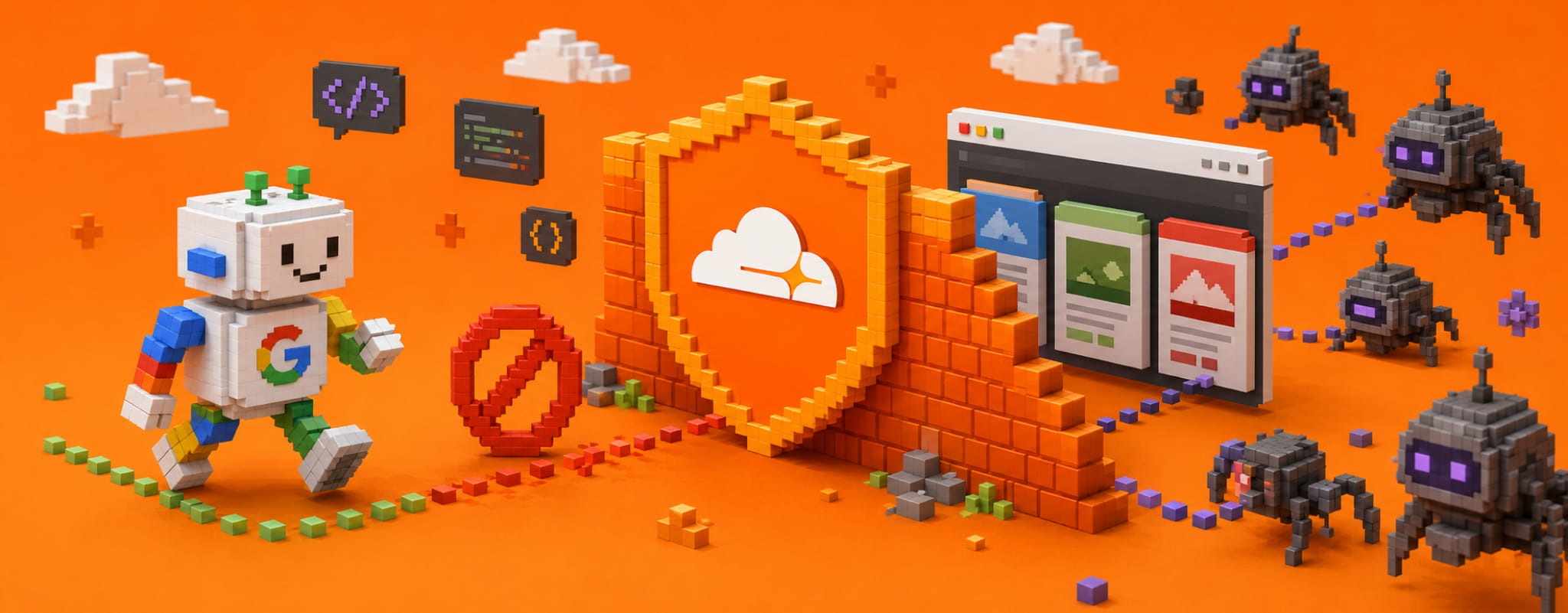 Защита от ИИ в Cloudflare затронула Googlebot — сайт лишился индексации